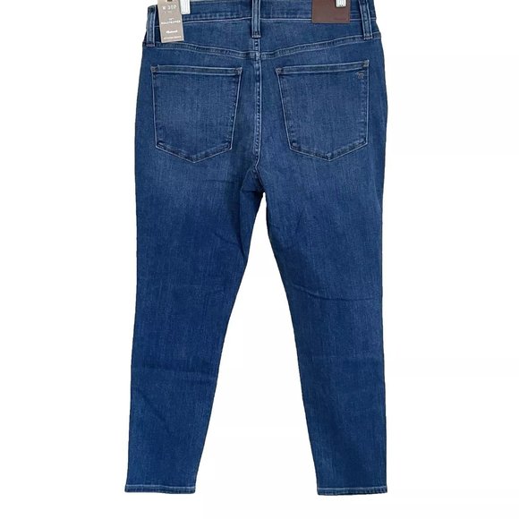 Madewell Roadtripper Skinny Jeans Size 30P Ridgefield Wash NWT Stretch Denim - Picture 3 of 14